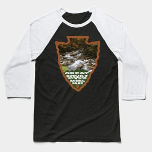 Great Smoky Mountains National Park arrowhead Baseball T-Shirt